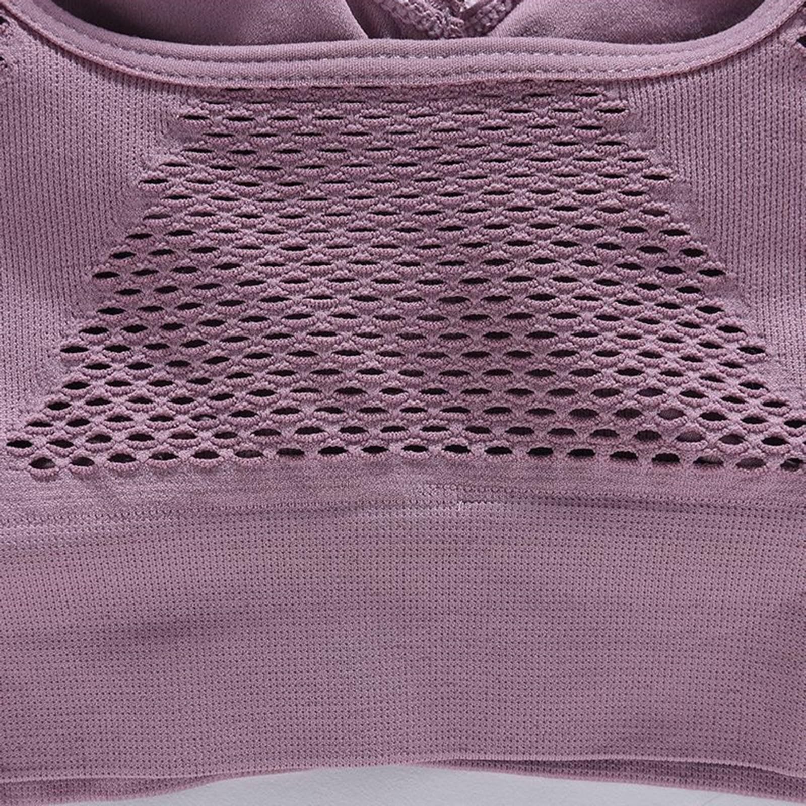 Biustonosze damskie miękkie oddychające skondensowana bielizna wygodna wewnątrz fiszbiny środkowa mama kamizelka sportowa nylon biustonosz zapięcie z przodu biustonosze sportowe dla kobiet UK
