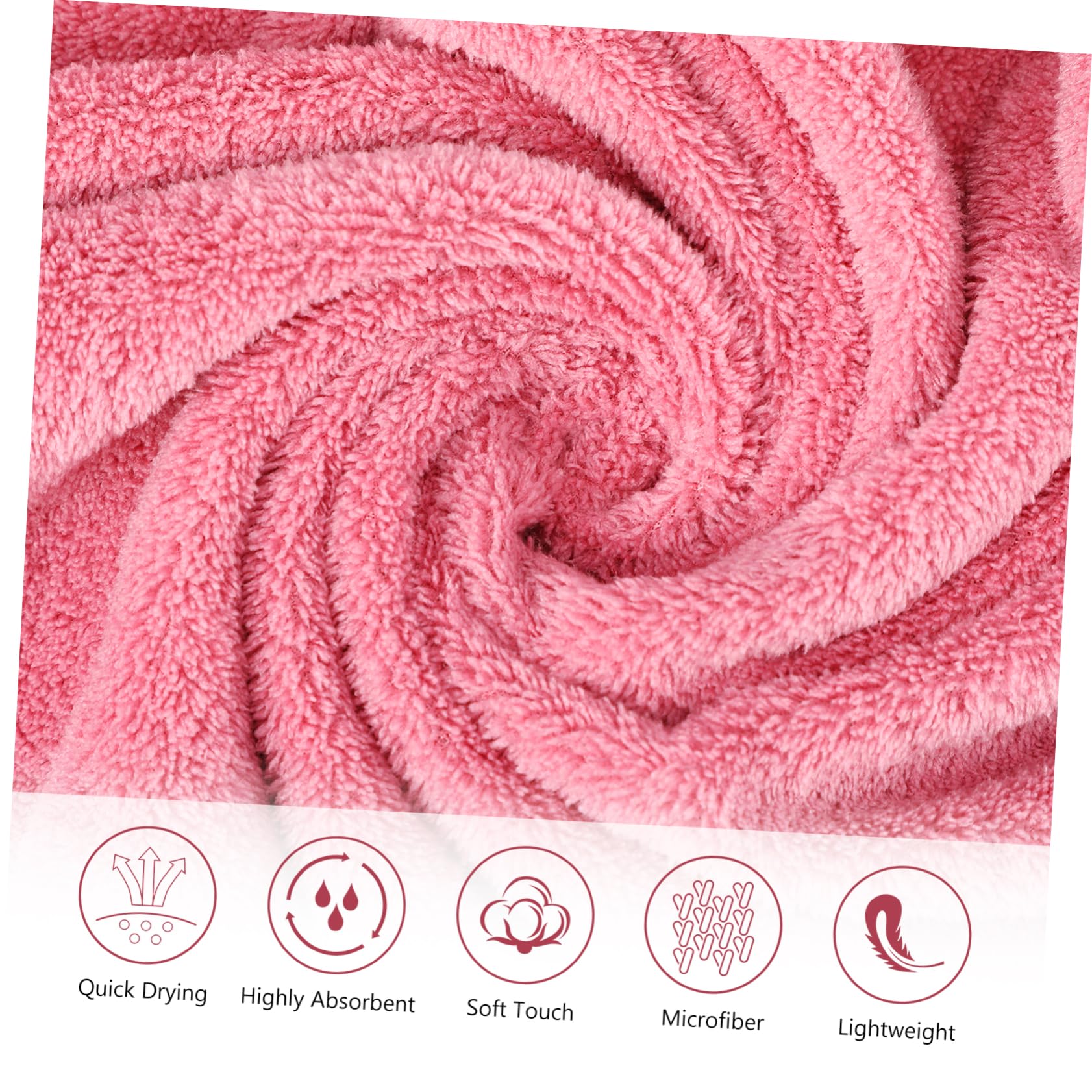 Cabilock 5Piezas Toallas Microfibra y Absorbentes para Familia Gimnasio SPA y Uso Diario