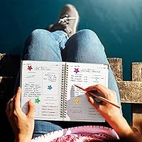 Vista 6 de Paquete de 1620 unidades, 6 colores, calcomanías holográficas pequeñas de estrella para recompensa de niños, tabla de comportamiento, suministros