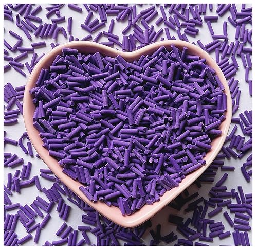 EHOPE Gránulos falsos de resina de 1.76 oz, chispas de caramelo falso, gránulos de arcilla de polímero, rebanadas de arcilla polimérica para arte de