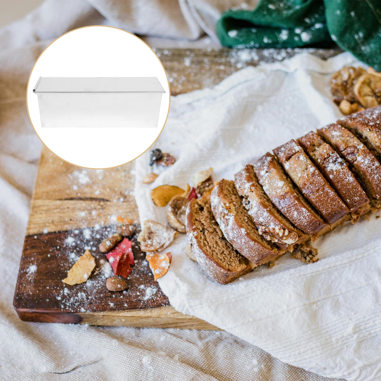 MAGICLULU Stampo per Pane da Forno Coperchio Antiaderente, Grande
