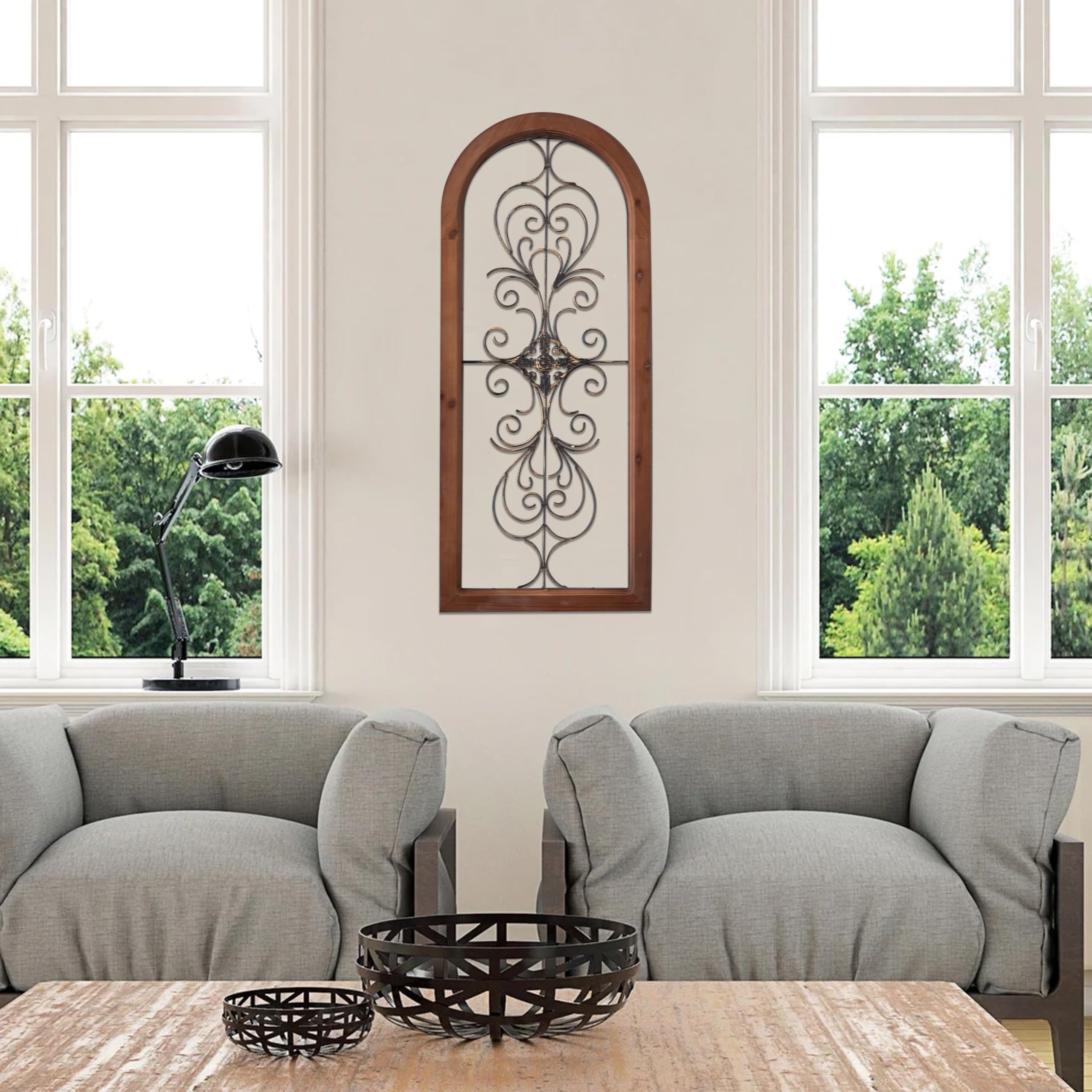 メゾチント　vintage Art Amazon.com: Sintosin Vintage Metal Wall Art for Living Room