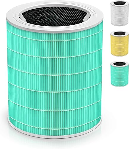 Core 600S - Filtro de repuesto compatible con purificador de aire Levoit Core 600S-RF y purificadores de aire Levoit Core 600S para el hogar,