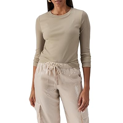 Sanctuary Sparkle Mesh Perfect T Shirts Women