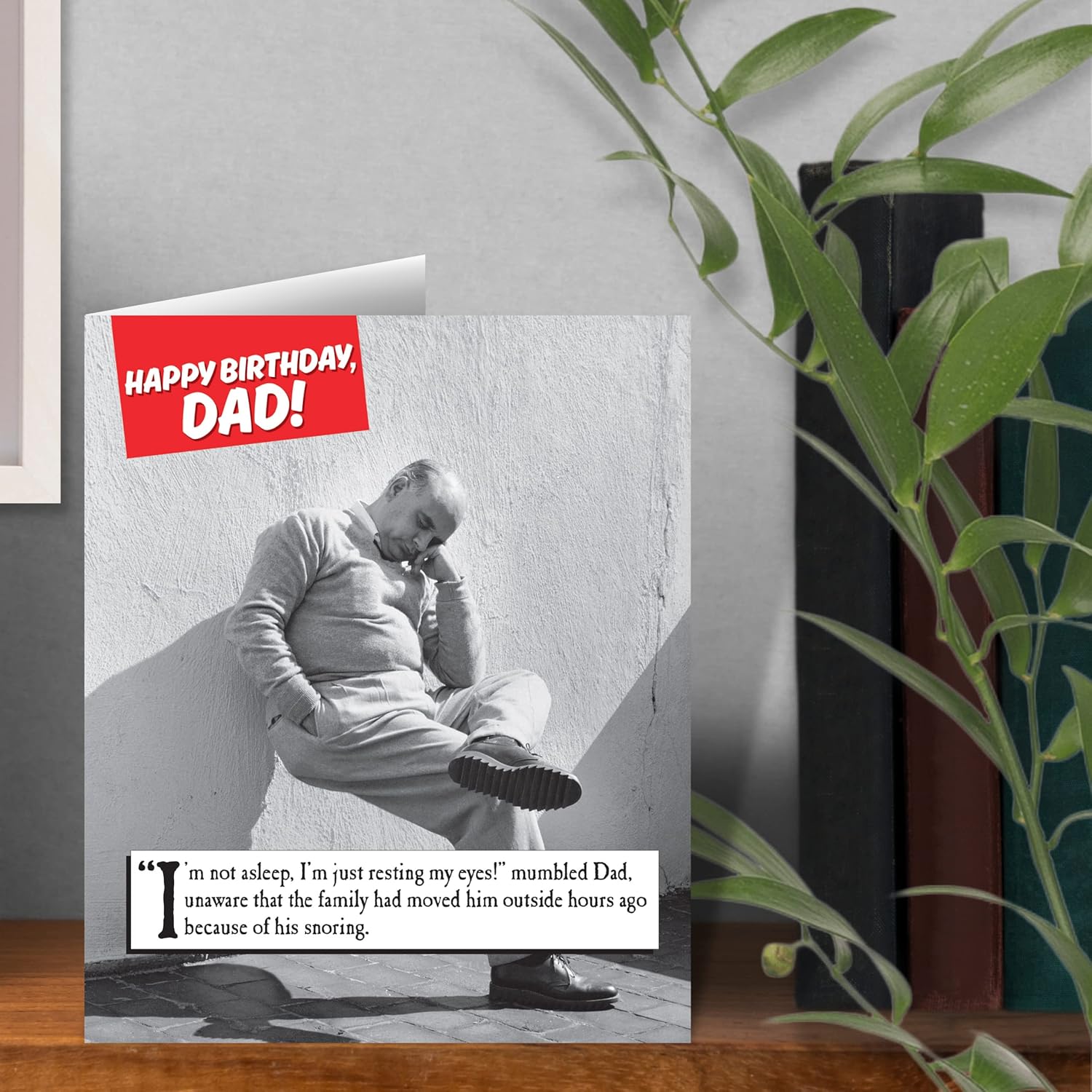 Emotional Rescue Jokey Greetings Cards, Dad Birthday Card, Funny Birthday Card for Dad, Birthday Card Dad