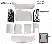 Vista 7 de QSC Truck Parts Reefer - Parrilla de puerta superior para Thermo King SB 100 110 190 200 210 230