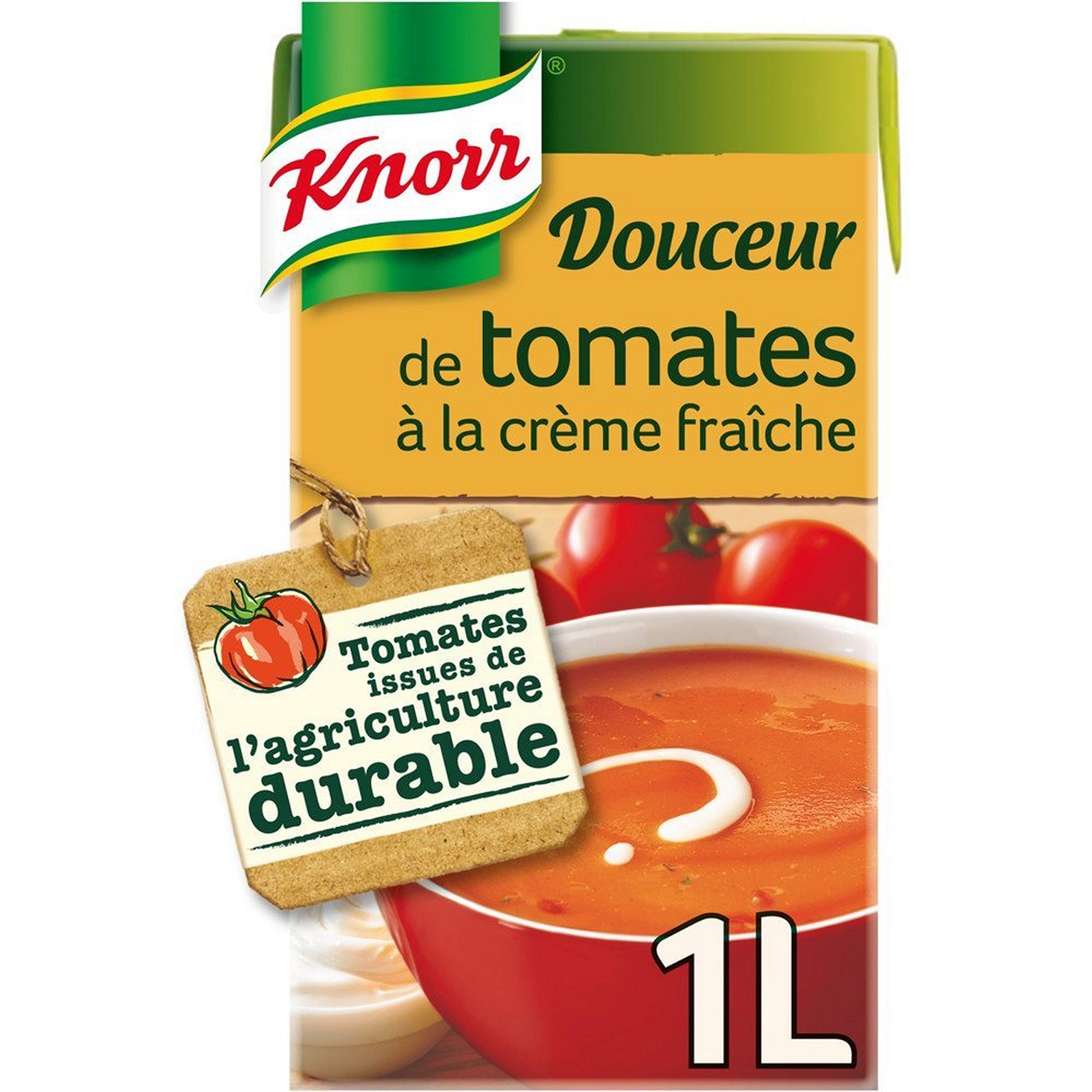 Knorr Soupe Douceur de Tomates à la Crème Fraîche 1 L