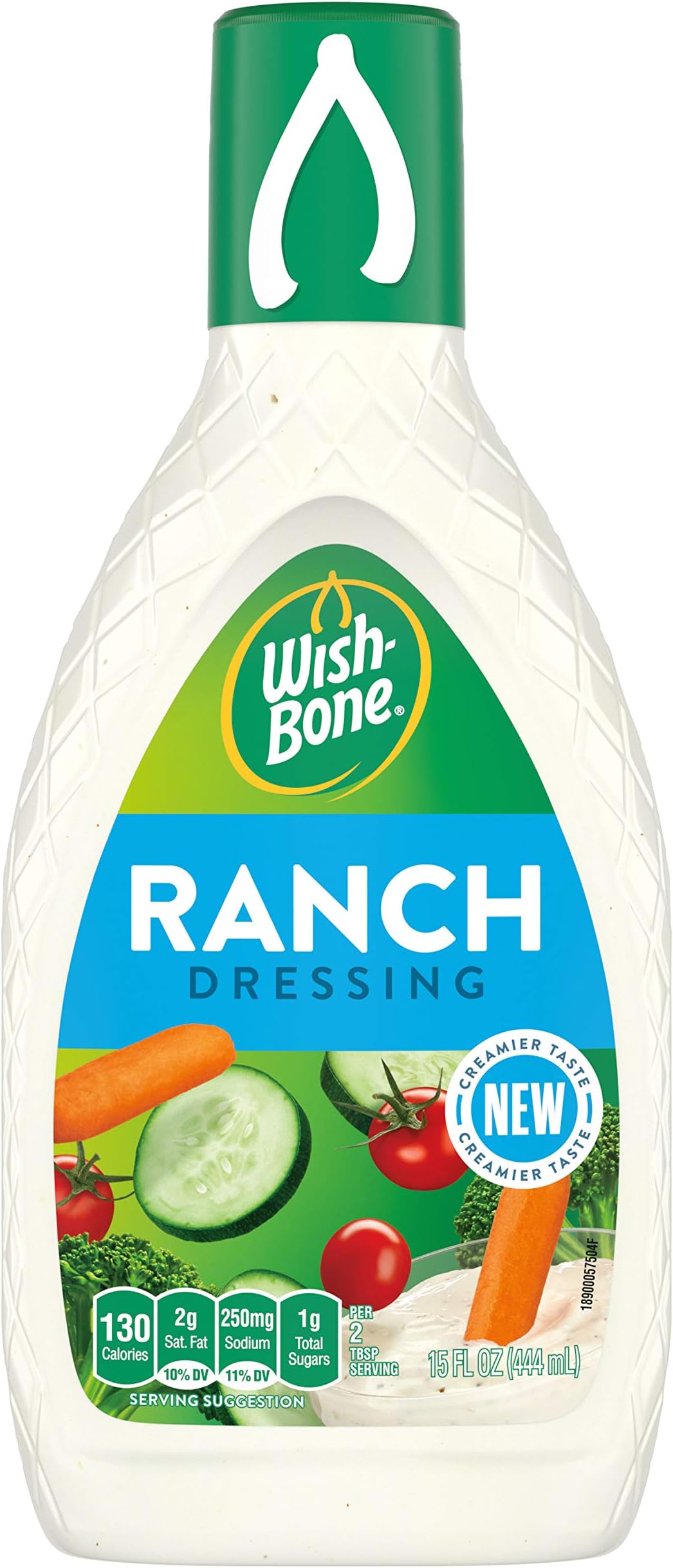 Wish Bone Ranch Dressing 444ml (Pack of 2)