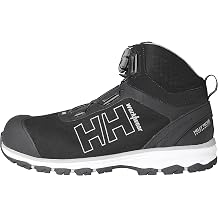 Helly Hansen Workwear Unisex Chelsea Evolution Boa Wide Midlayer Shoes, 930 Black/Grey,2 UK