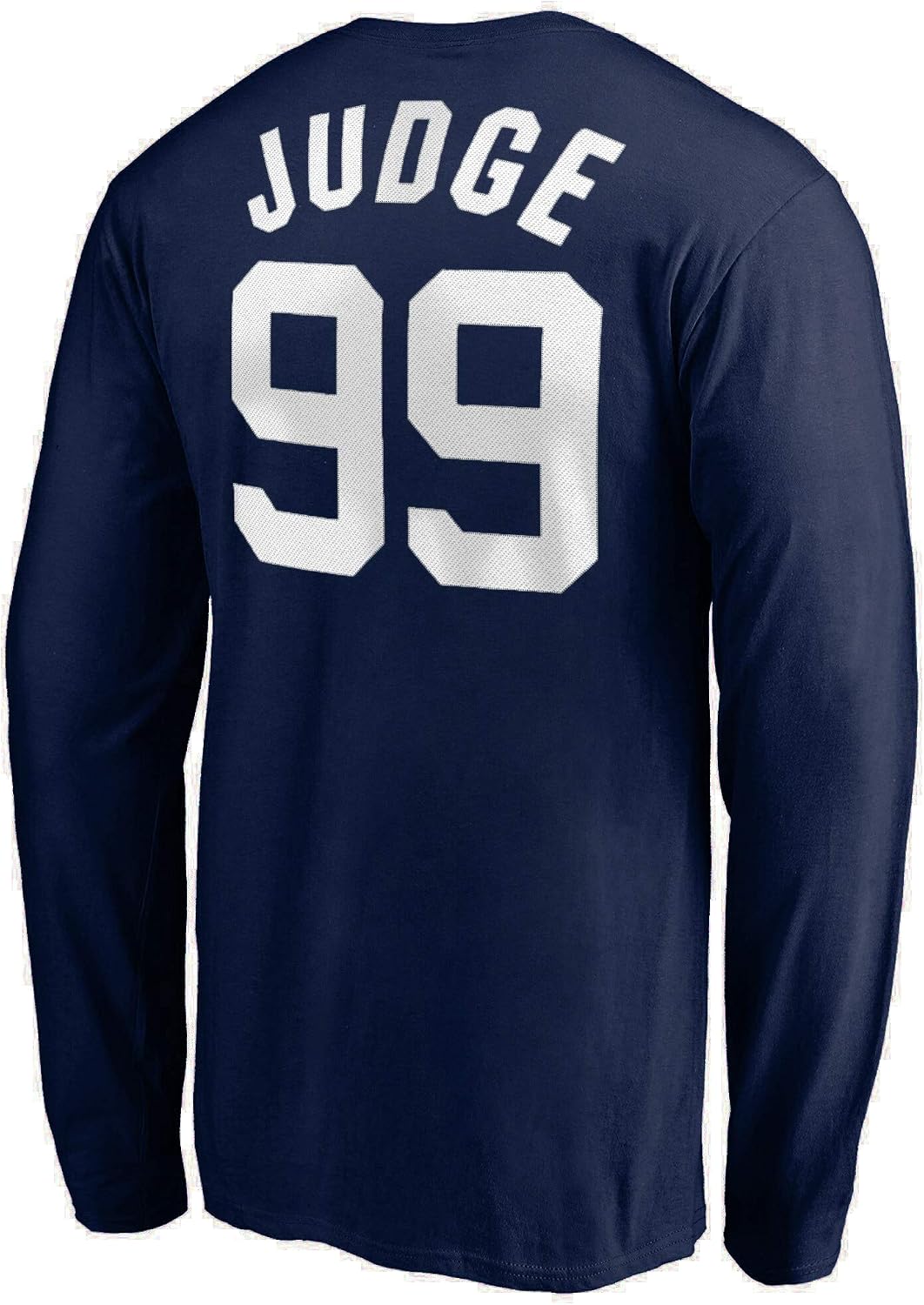 Outerstuff MLB Youth 8-20 Team Color Player Name and Number Long Sleeve Jersey T-Shirt