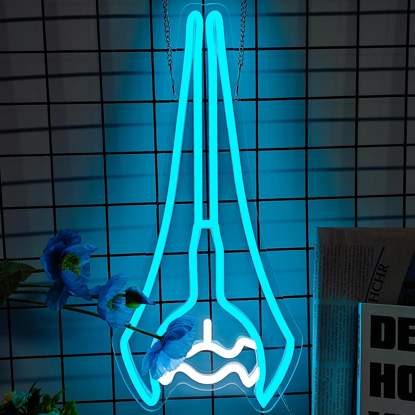 View 1 of ***cracked***

jjuunnttaao Energy Sword Neon Sign, Master Helmet Chief Weapon Signs for Wall Decor Dimmable Covenant Energy Sword LED Light Sign for Bedroom Living Game Room Man Cave Party Game Gift for Fans