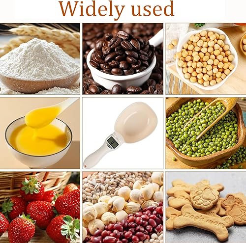 Miniatura 7 de Cuchara medidora digital, cuchara medidora electrónica con pantalla LCD, escala de medición de alimentos de alta precisión de 28.22 oz0.00 oz con