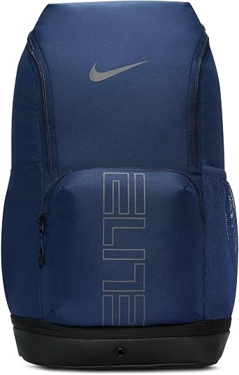Nike Varsity Elite Backpack 32L , Midnight Navy/Black/Iron Gray , One Size, Varsity Elite Backpack 32L