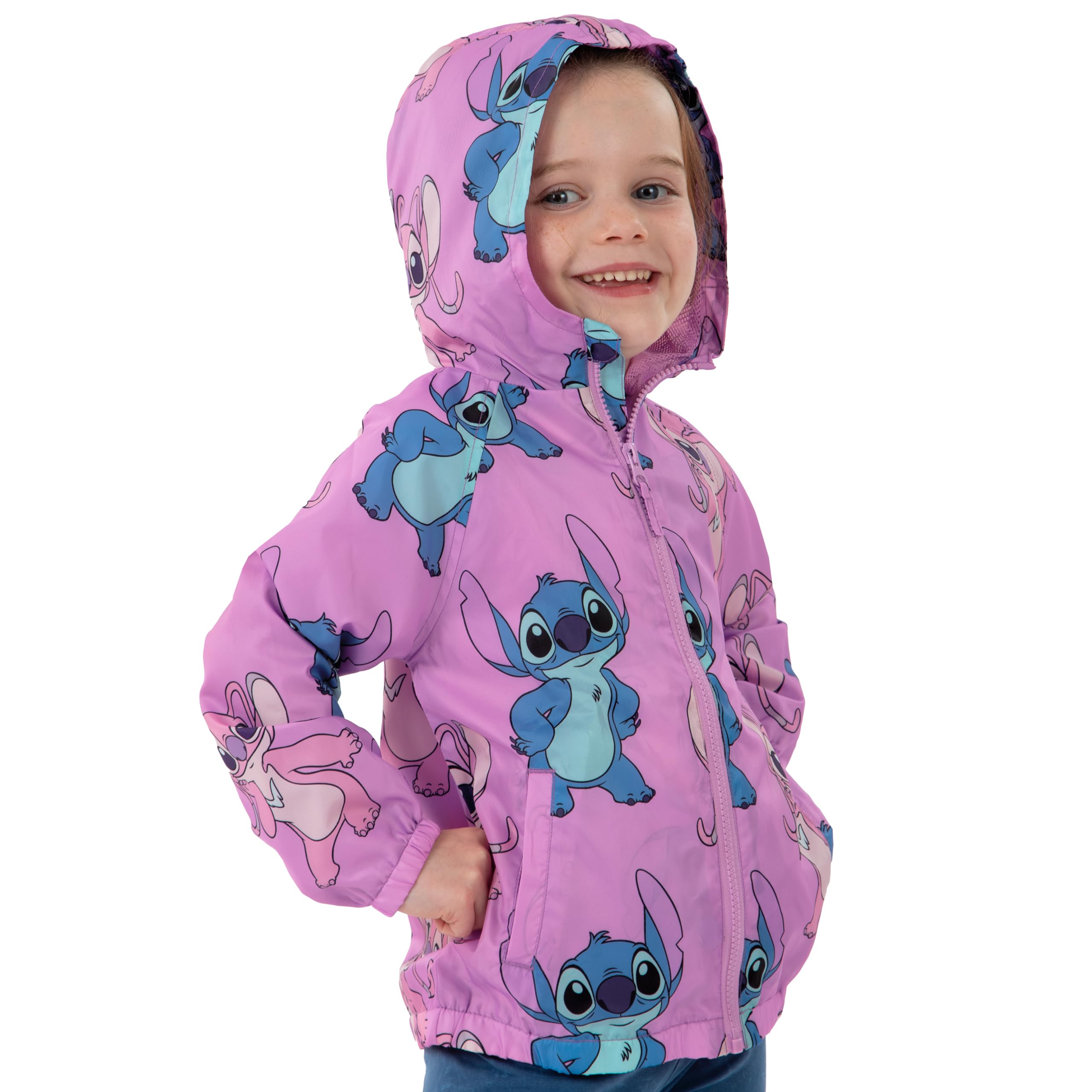 Disney Stitch Veste, Imperméable Fille Lilo Et Stitch, Manteau De Pluie Fille, Imperméable Enfant Angel