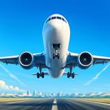 Takeoff & landing missions Plane Flight Simulator 2K26 3D – Real Airplane Pilot Game, Airport Takeoff Landing Experience