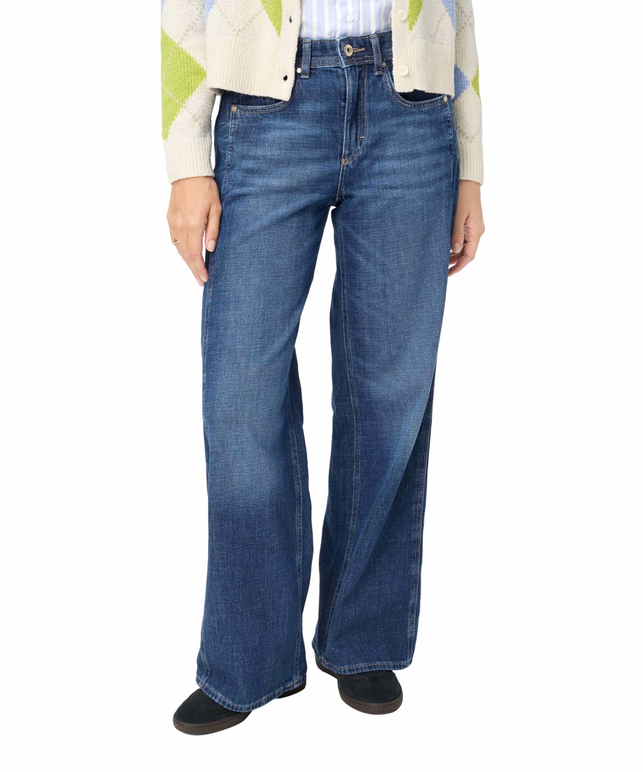 BRAX Style.Morgan Heritage Denim Wide Leg Pantalón para Mujer