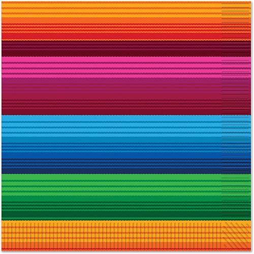 Beistle Fiesta - Servilletas, multicolor