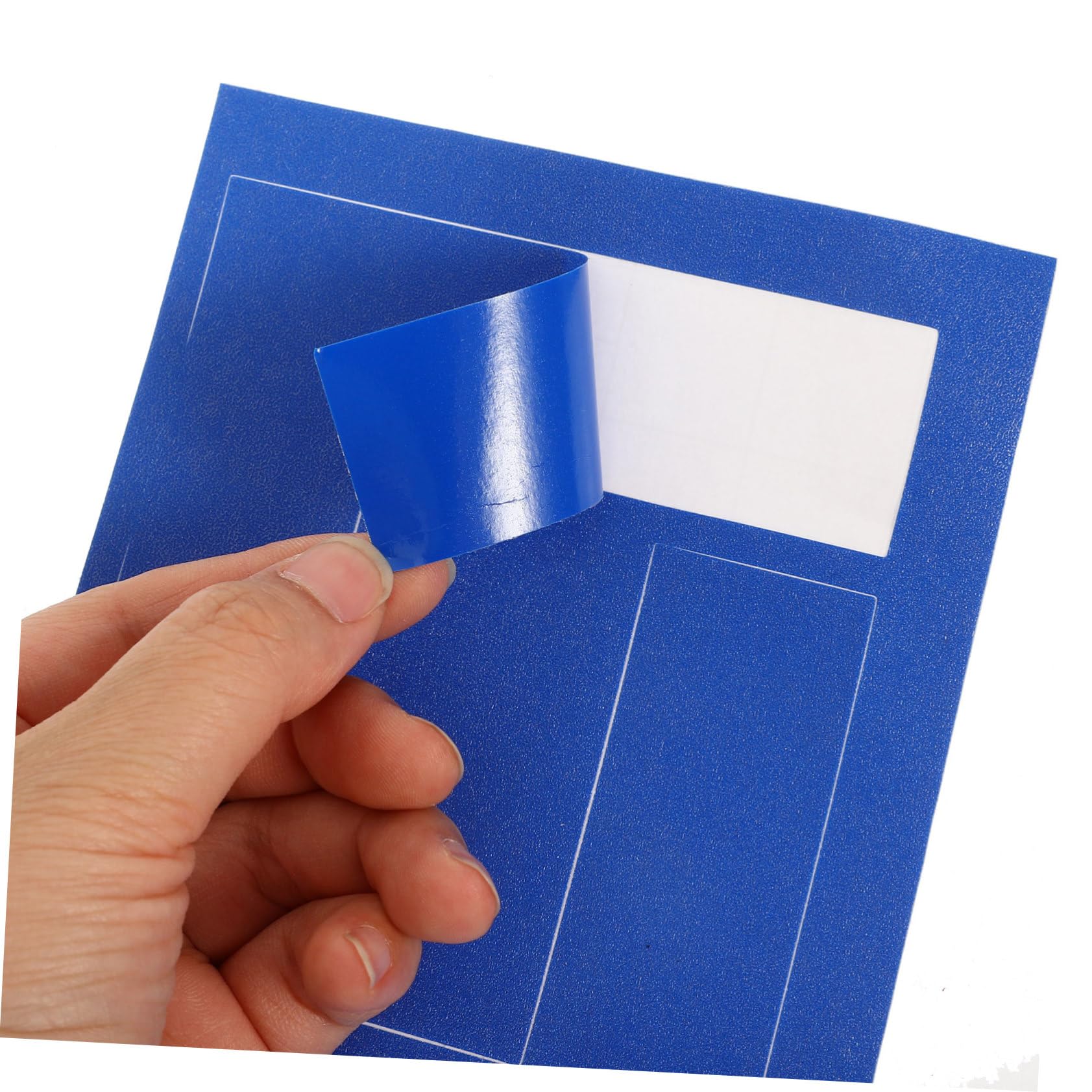 Hohopeti 8pcs Positioning Signage L Shaped Markers Floor L Shape Floor Marking Tape Floor Tapes L Shape Floor Markers Tapes Location Marking Corner Tapes Location Marking Tape Blue Stickers