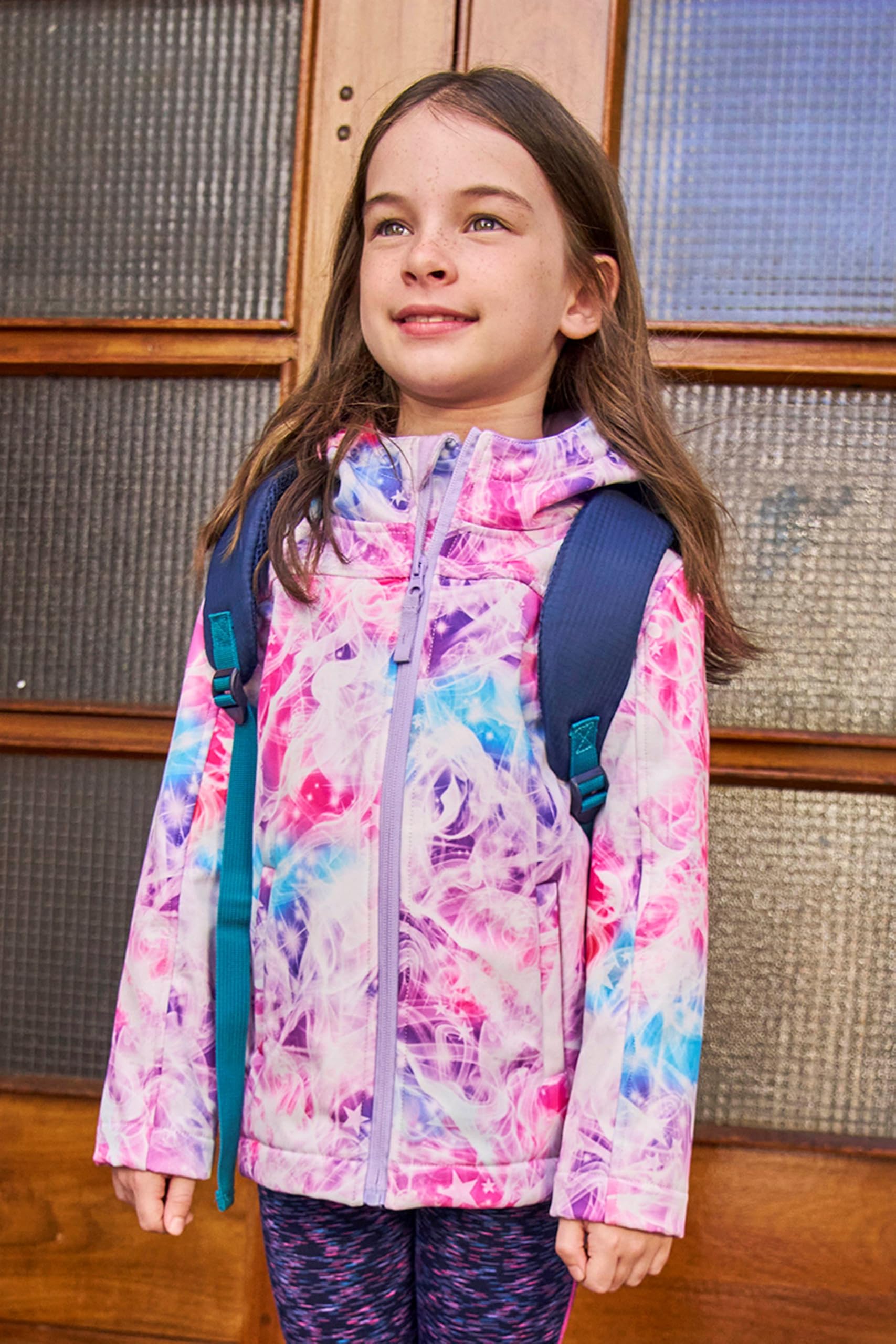 Mountain Warehouse Veste Softshell imperméable Exodus pour enfants - Pour garçons et filles