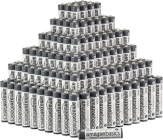 Amazon Basics AAA Alkaline Batteries, Industrial Triple A, 5-Year Shelf Life, 300-Pack
