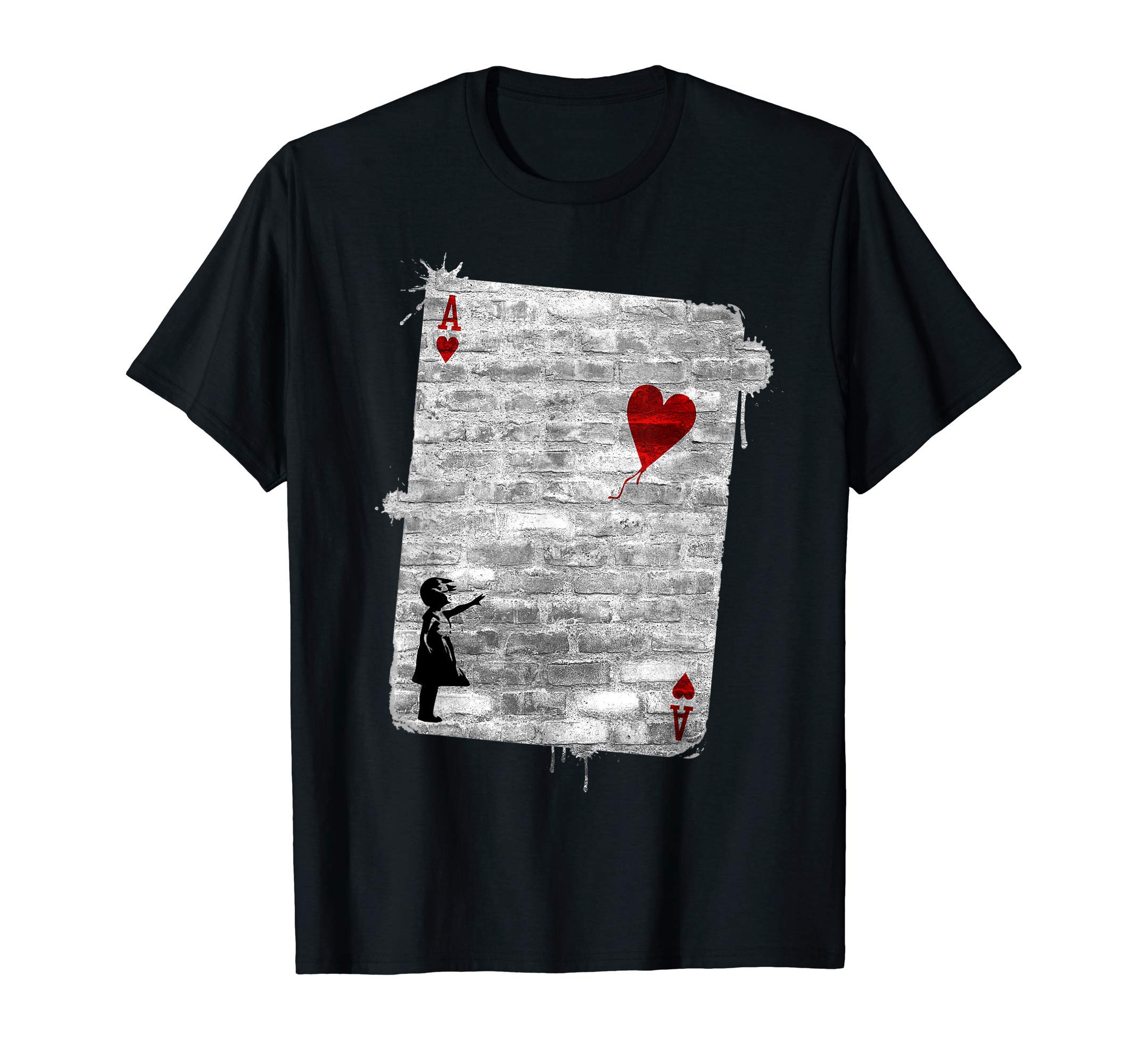 Balloon Girl Ace of Heart - Cardistry Gift T-Shirt