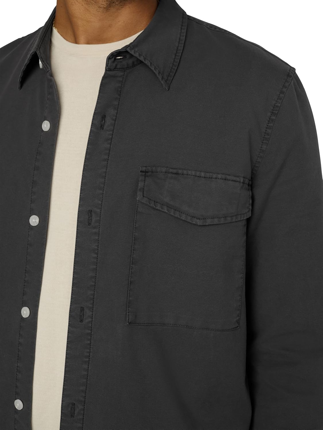 Joe's Mens The Reynolds Workwear Shirt Long Sleeve Pocket Button Down - Image 4