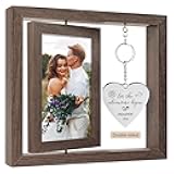 HELORAY Engagement Gifts for Couples Gifts for Newly Engaged Couples Engagement Gift for Women Happy Engagement Party Gift Personalized Picture Frame Let The Adventure Begin Engaged Photo Frame