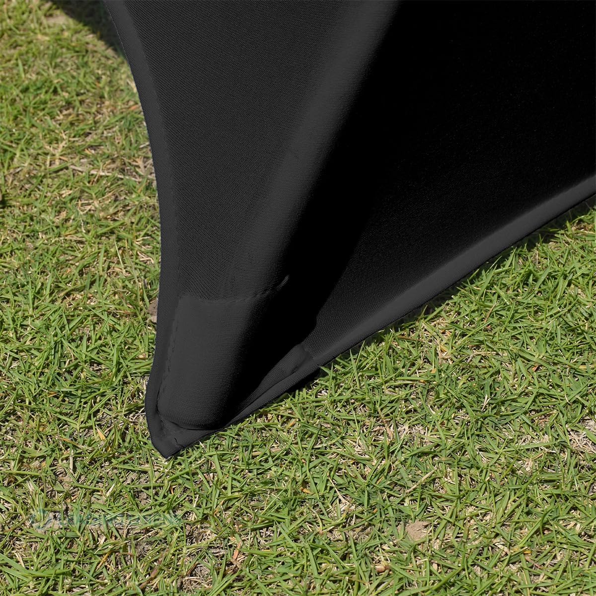 20 pc Black Spandex Folding Chair Covers - Premium Durable Slipcovers for Party Events Wedding Reception Restaurant Dining Decorations