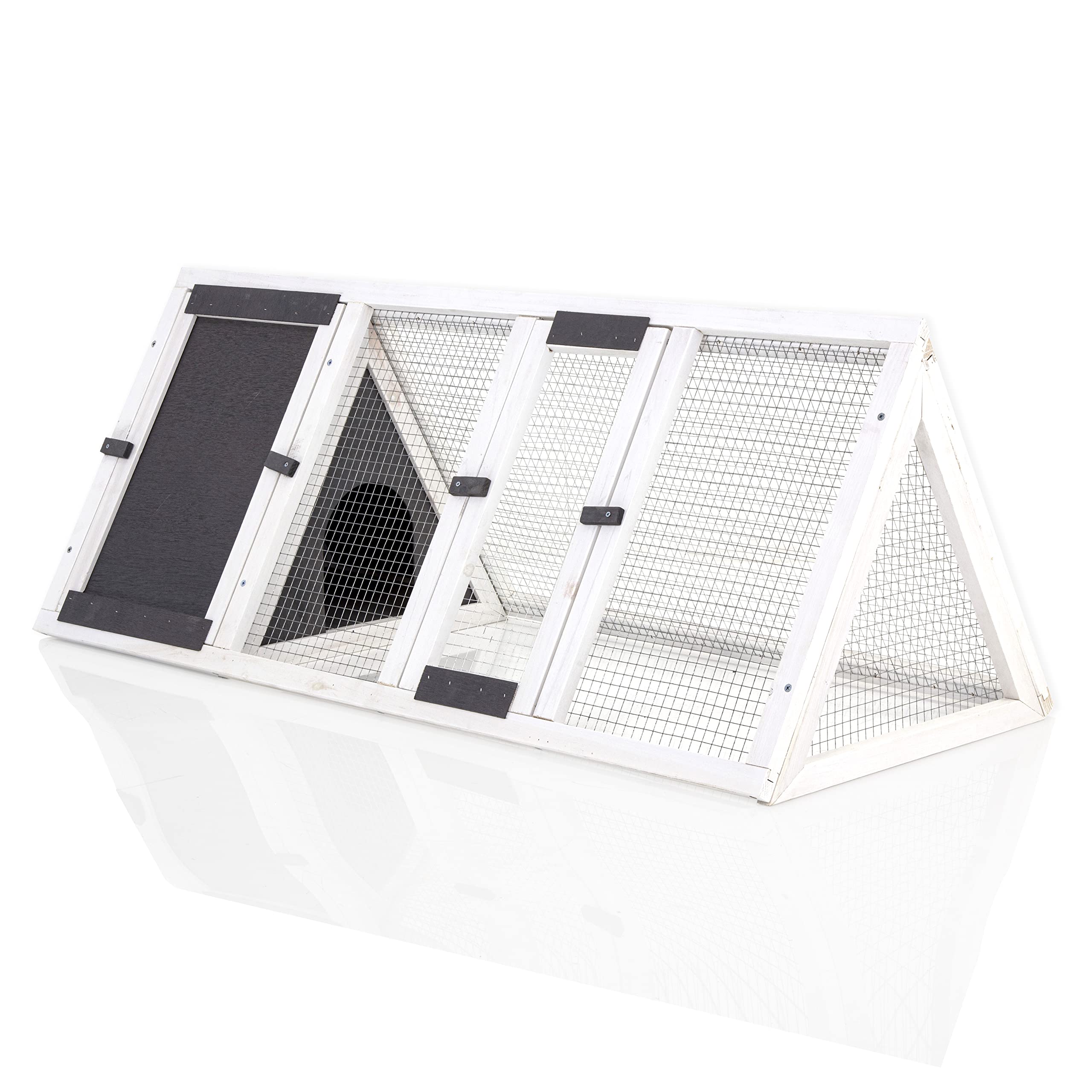 Rabbit Hutch Hide Rabbit Run Guinea Pig House by Cozy Pet 34 Models Ferret Cage Rabbit Hutches in Grey RH05GR — image 1