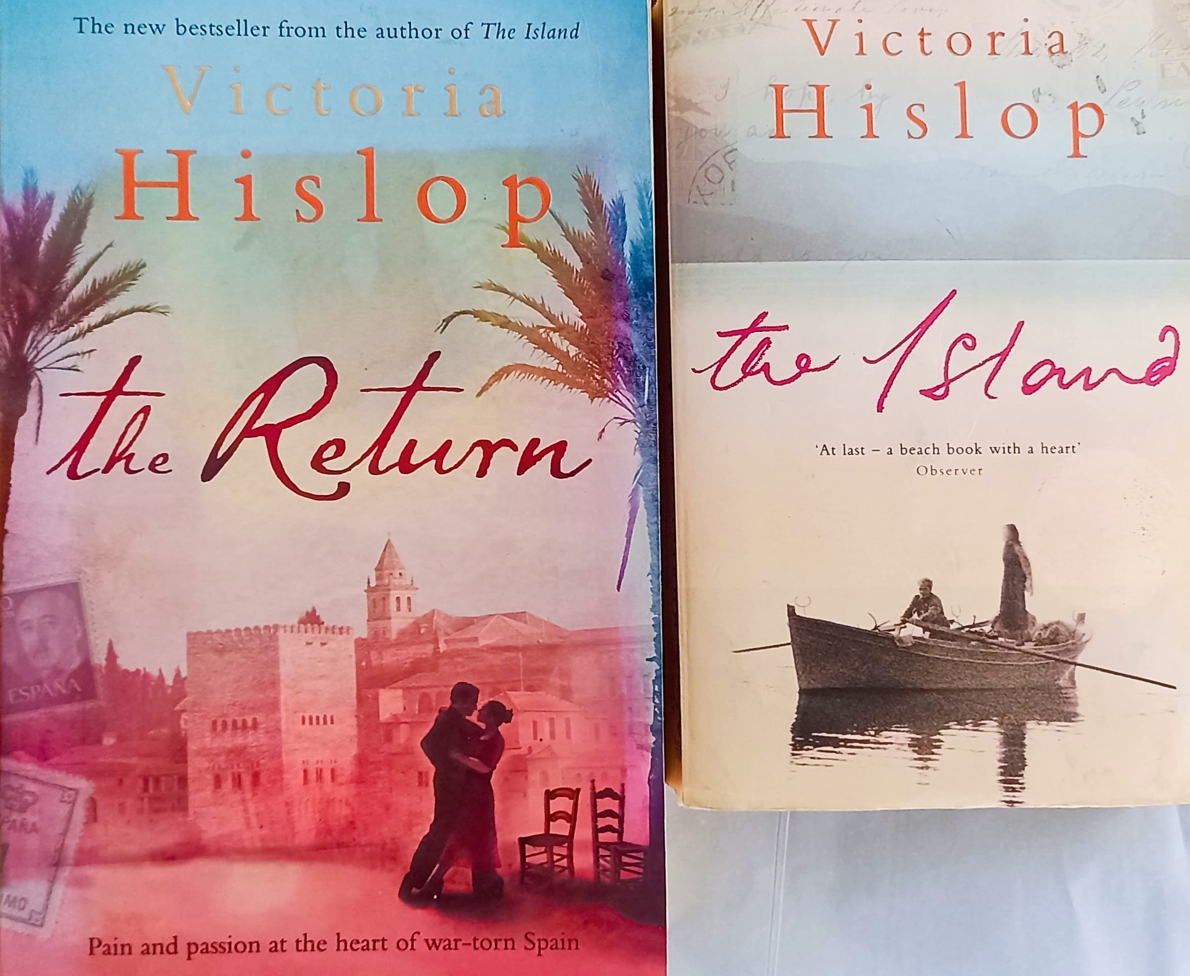 Victoria Hislop The Island And The Return ( Set Of 2 Books) [Paperback] Victoria Hislop
