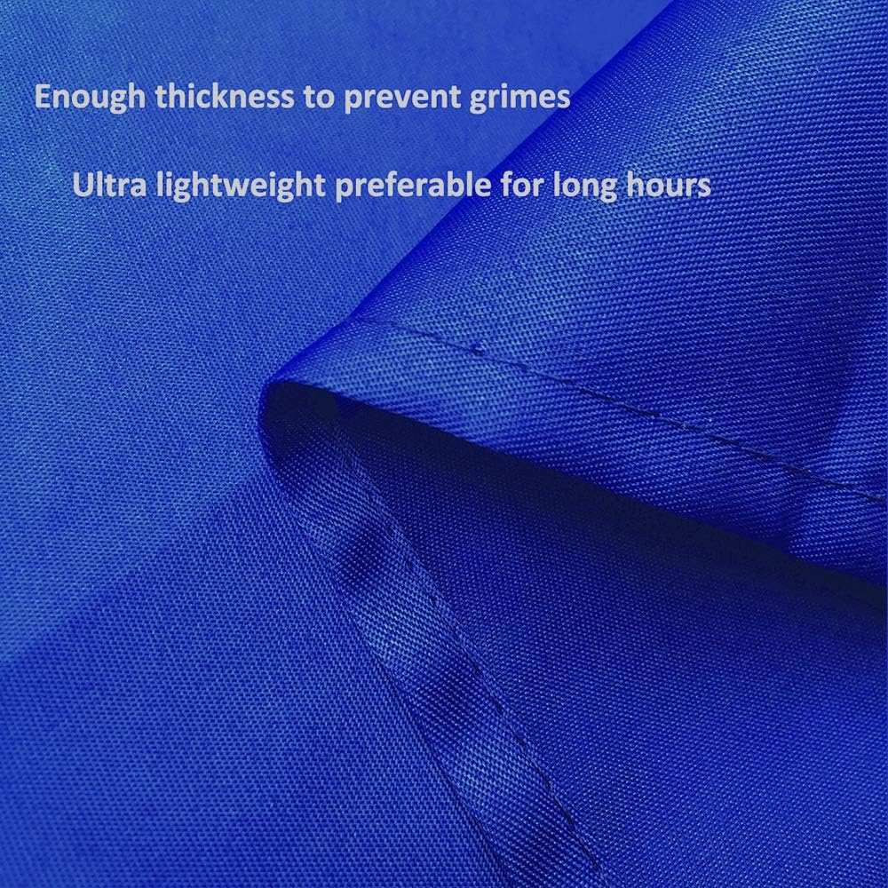 12 Pack Blue Aprons for Women Adult Ladies with Pockets, Waterproof Grilling Painting Baking BBQ Cooking Kitchen Bib Aprons Bulk (12, Blue) - Image 8