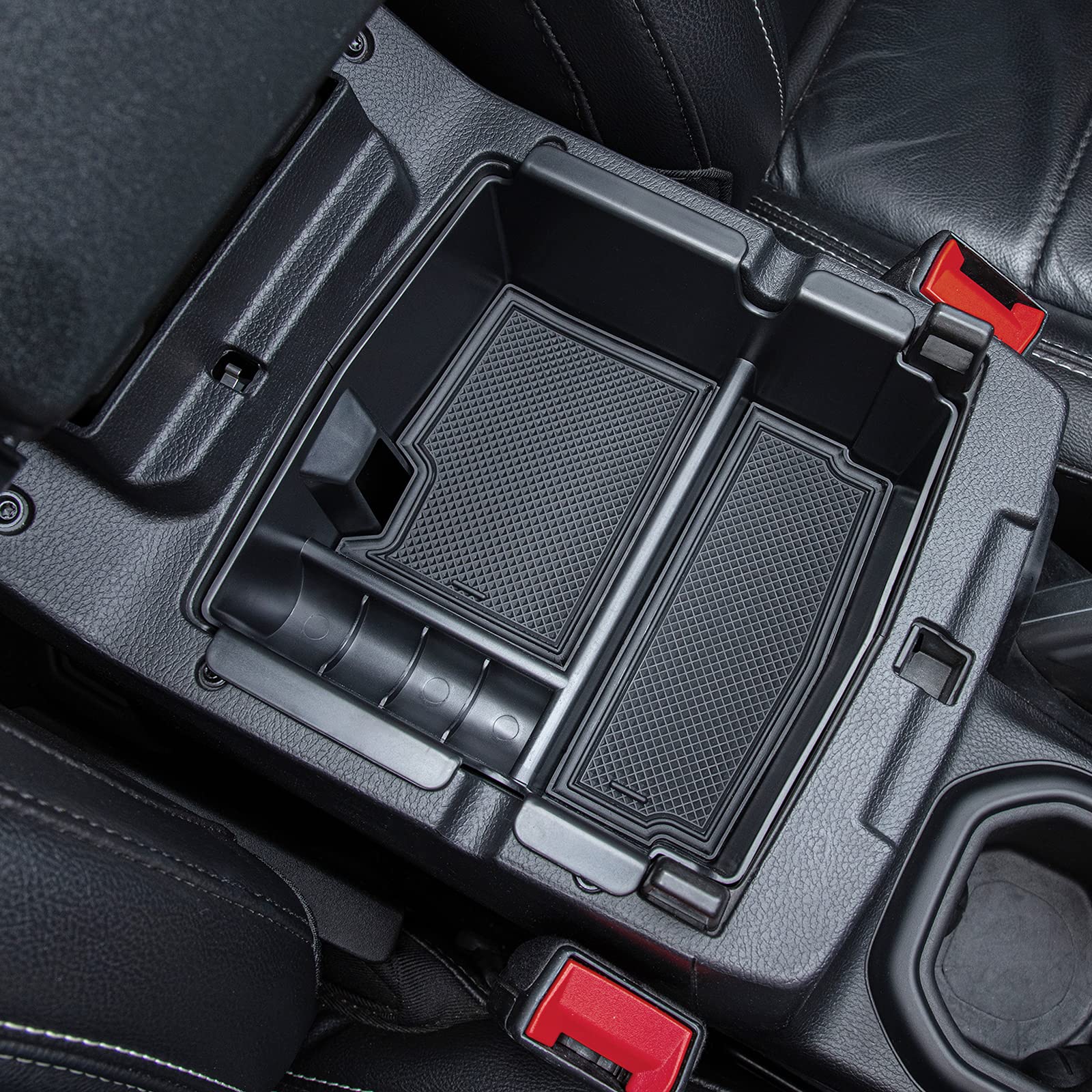 PIMCAR Center Console Organizer Compatible with Jeep Wrangler JL/JLU