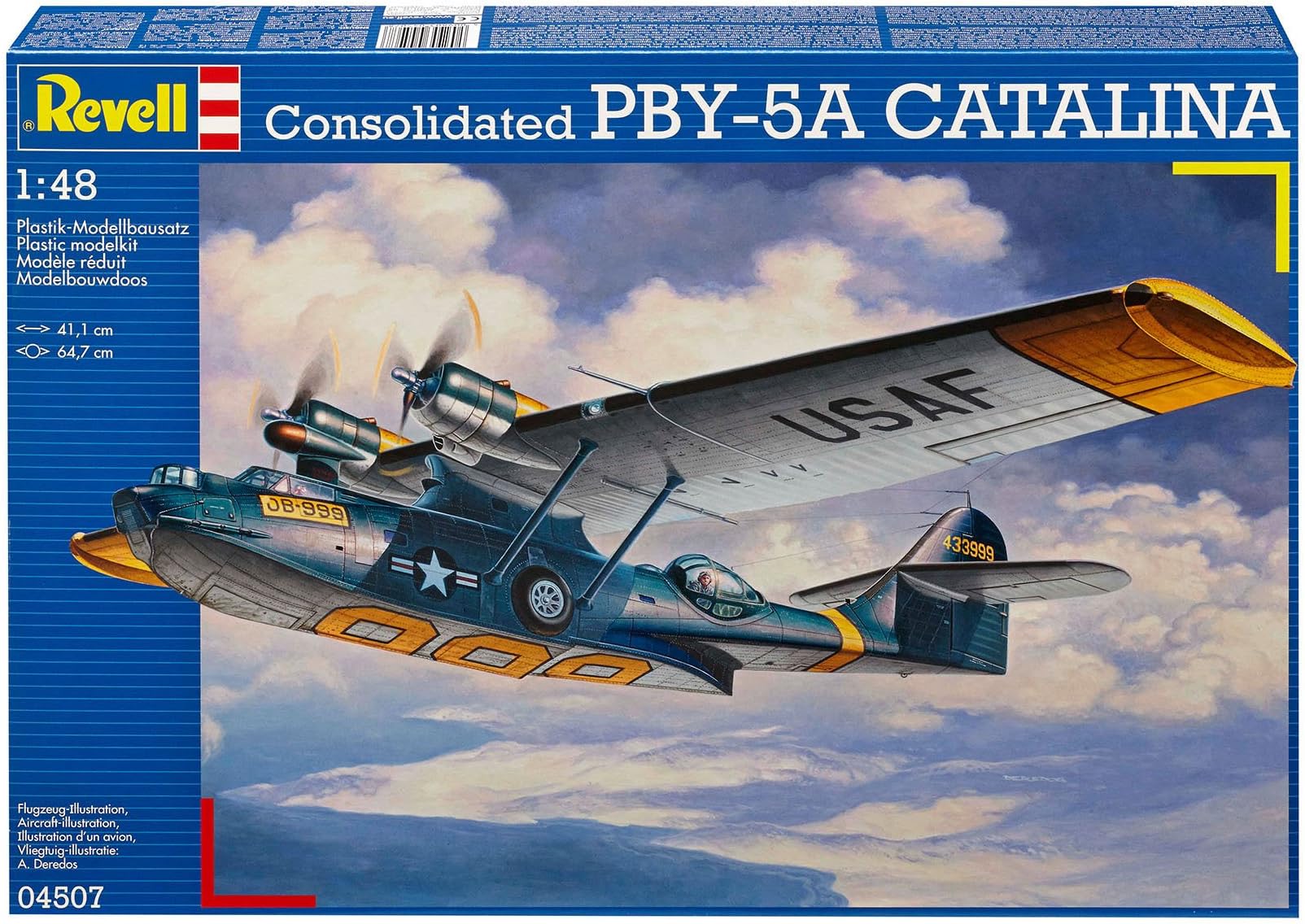 Revell Consolidated PBY-5A Catalina Model Kit, 1:48 Scale