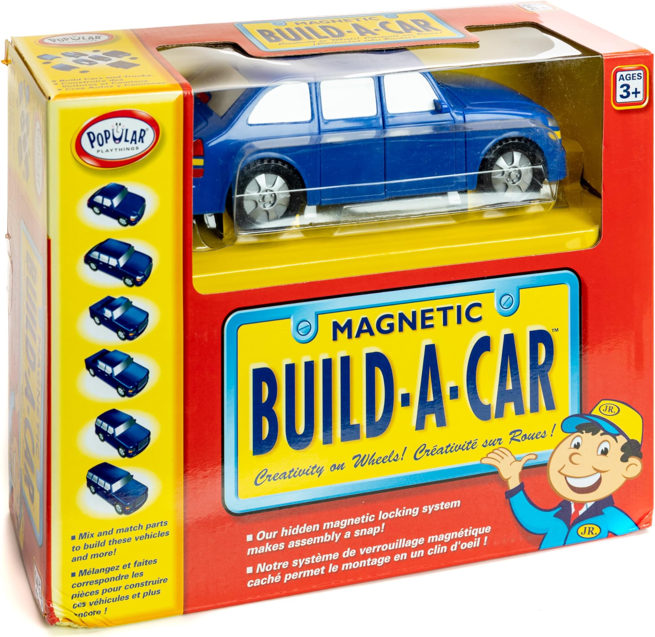 Popular Playthings Magnetic Build-a-Car