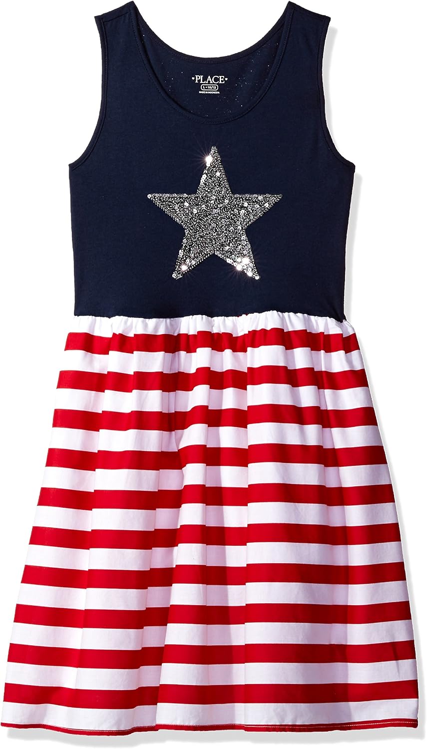 The Children's Place Girls' Sleeveless Casual Dress
