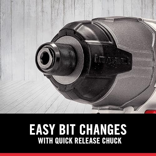 Miniatura 5 de Cable porter de 20 V máx 14 pulgadas kit de destornillador de impacto inalámbrico cabeza hexagonal compacto PCC641 LB