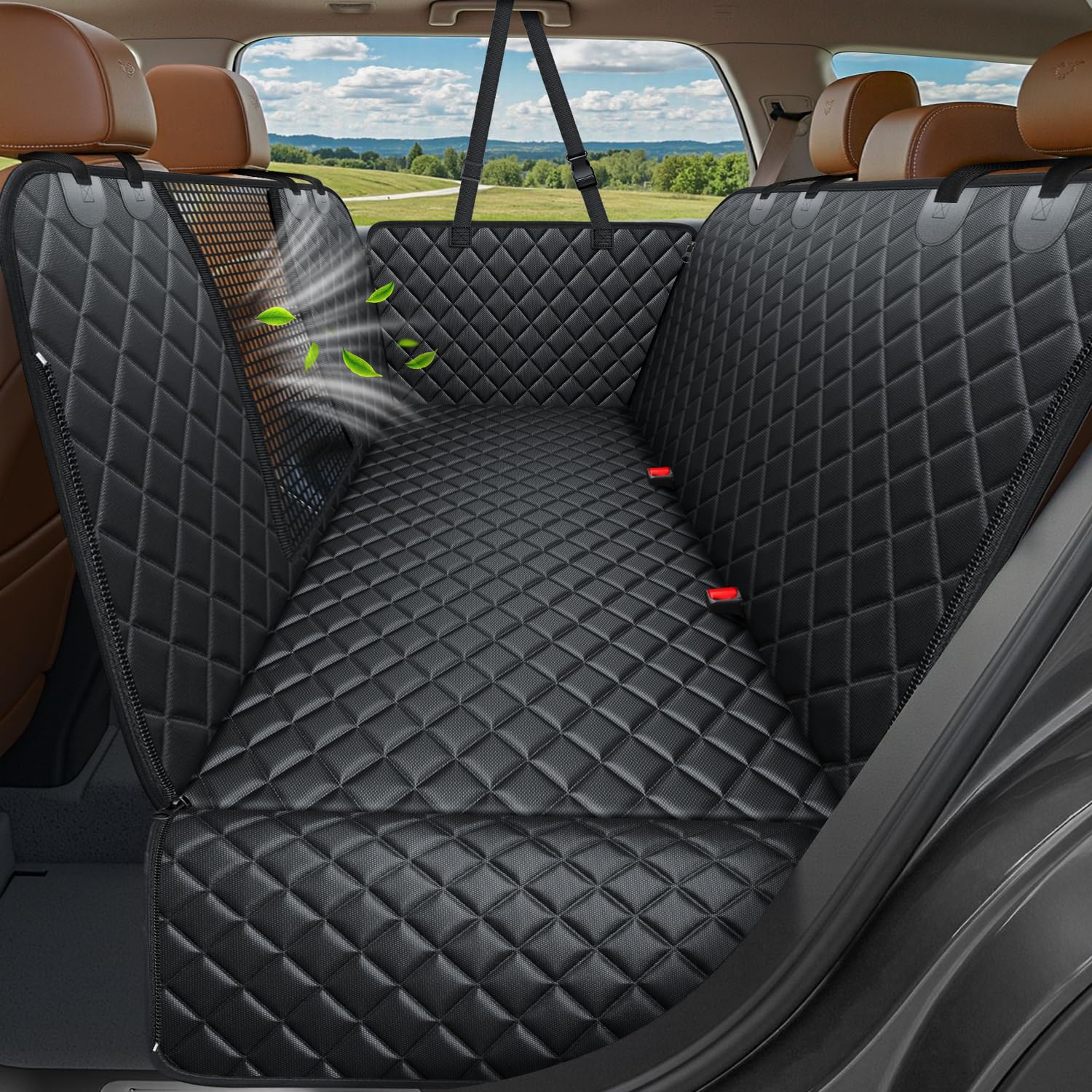 URPOWER 4 in 1 Dog Car Seat Cover