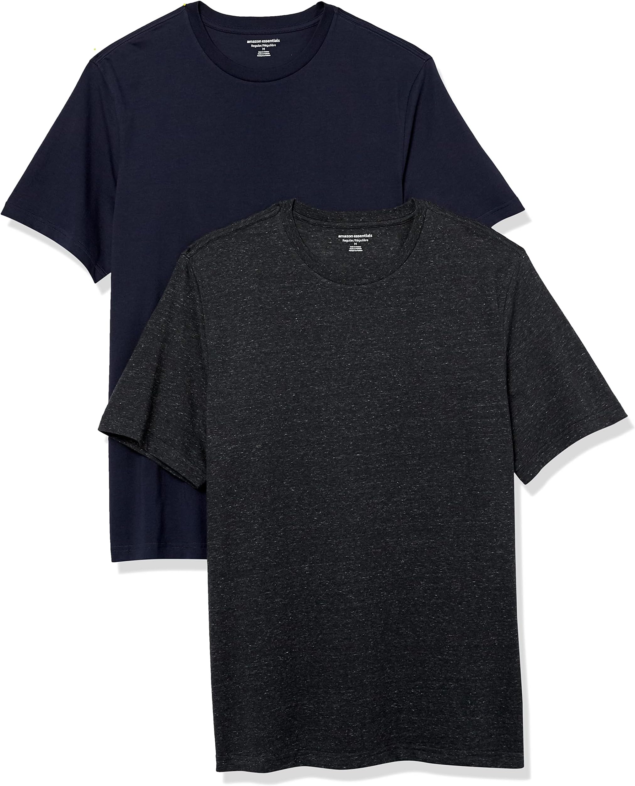Men's Slim-Fit Crewneck T-Shirts, Short Sleeve