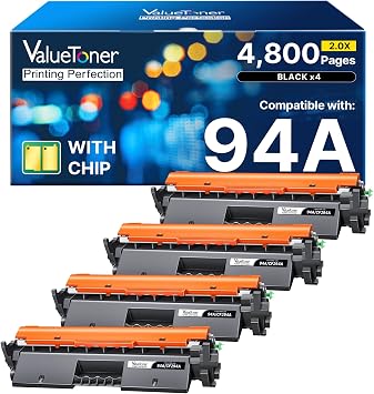 94A Toner Cartridge Black Replacement for HP 94A Toner Cartridge Black