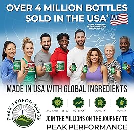 Peak Performance Advanced Vitamin D 5000 IU with All 3 Types of Vitamin K Vitamin D3 and Vitamin K2, K1, MK-7 (MK7), MK4 Supplement. 60 Small and Easy to Swallow Vegetable Pills (5000 IU)