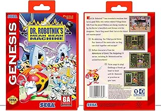 Dr. Robotnik's Mean Bean Machine | Sega Genesis - Game Case Only