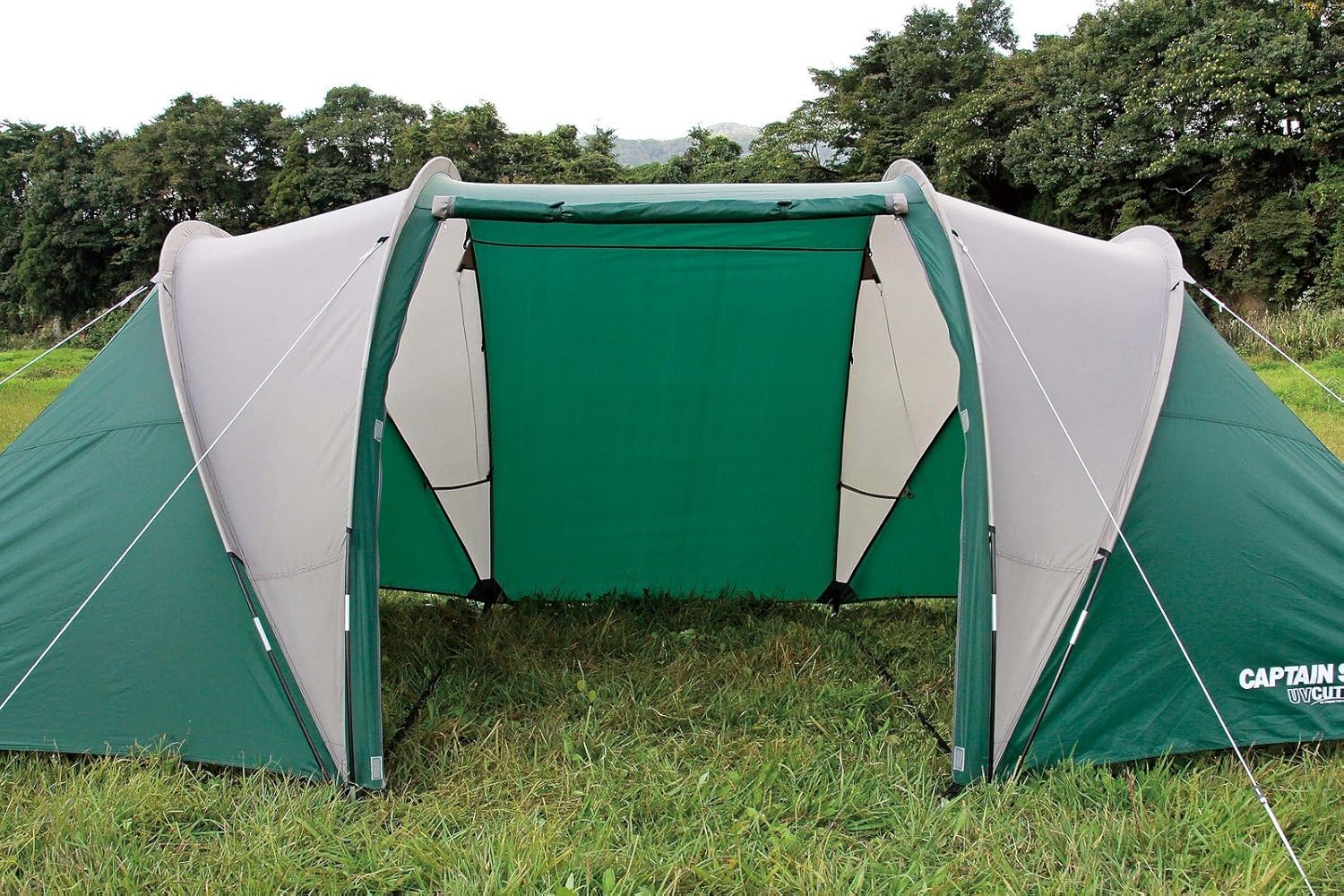 CAPTAIN STAG CS 3 room dome tent UV (for 4 people) (with a carry bag) UA-15