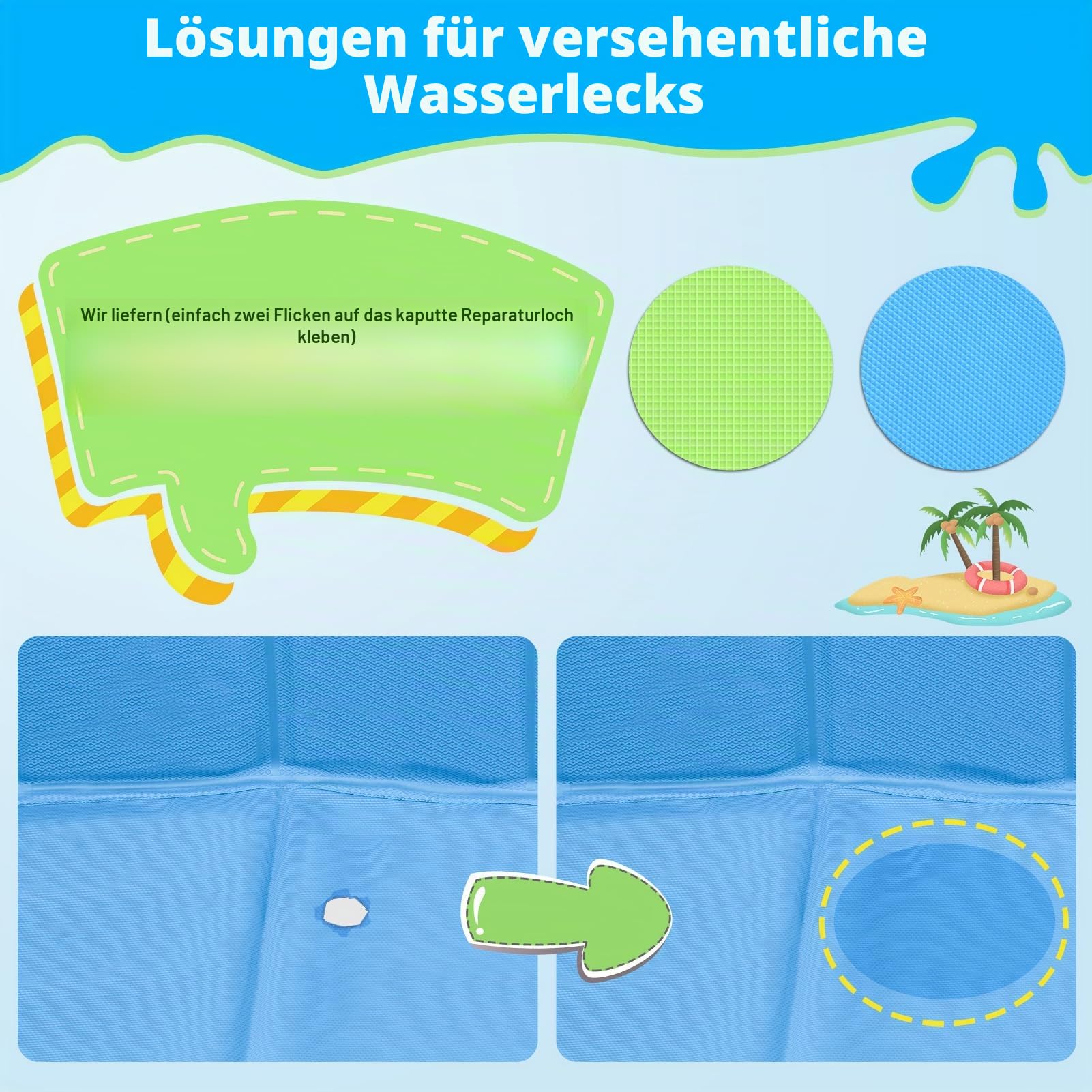 YIKANWEN Hundepool, Faltbare Großes Hundebad aus PVC 160 * 30 cm, Stabiles und Rutschfestes Planschbecken für Kinder, Großes Hundepool in XXL-Größe, Grün, Rund