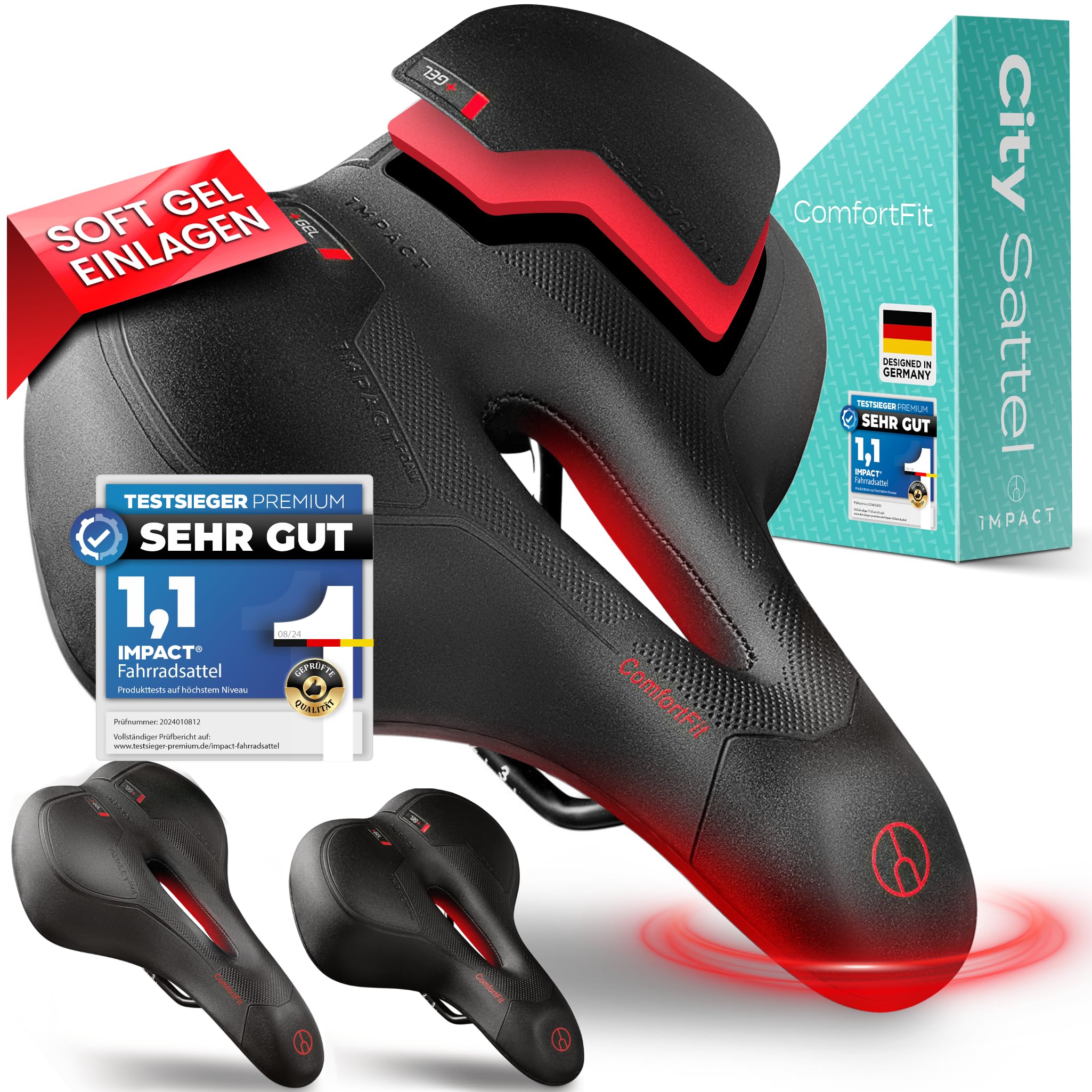 trekking fahrradsattel herren schmerzfrei Impact® ComfortFit Damen – Ergonomisch, Bequem & – Weicher Prostata- und Gel-Sattel für Mountainbike, MTB, City, & E-Bike Sport & Freizeit First Look: Cube Acid 02_transport-reisen Rahmenhöhe:H 60cm
