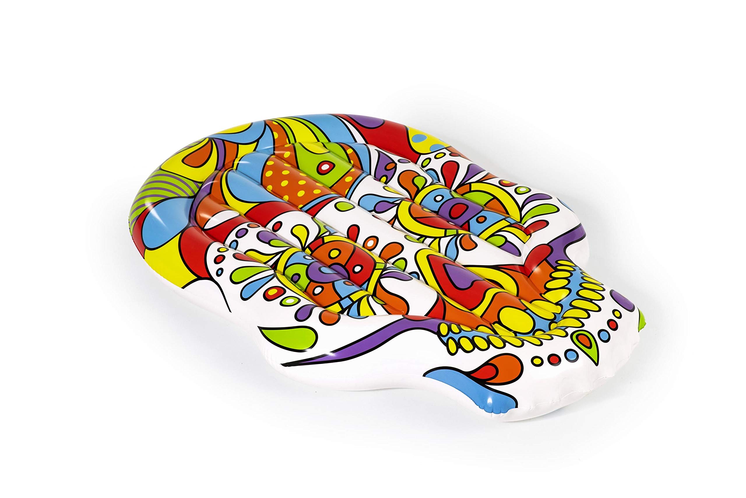 Bestway Matelas Gonflable Fiesta Skull 193 x 141 cm