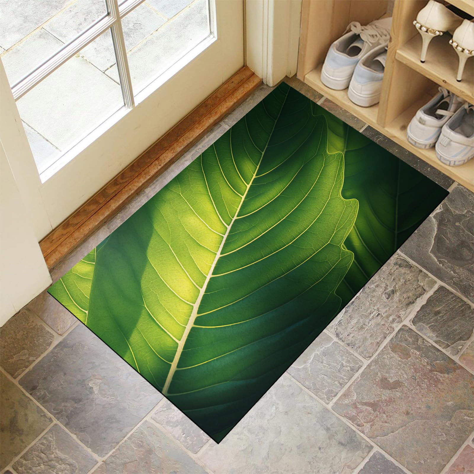 Paillasson Antidérapant pour Sol Glissant - Tapis Entrée Imperméable Lavable 90X150