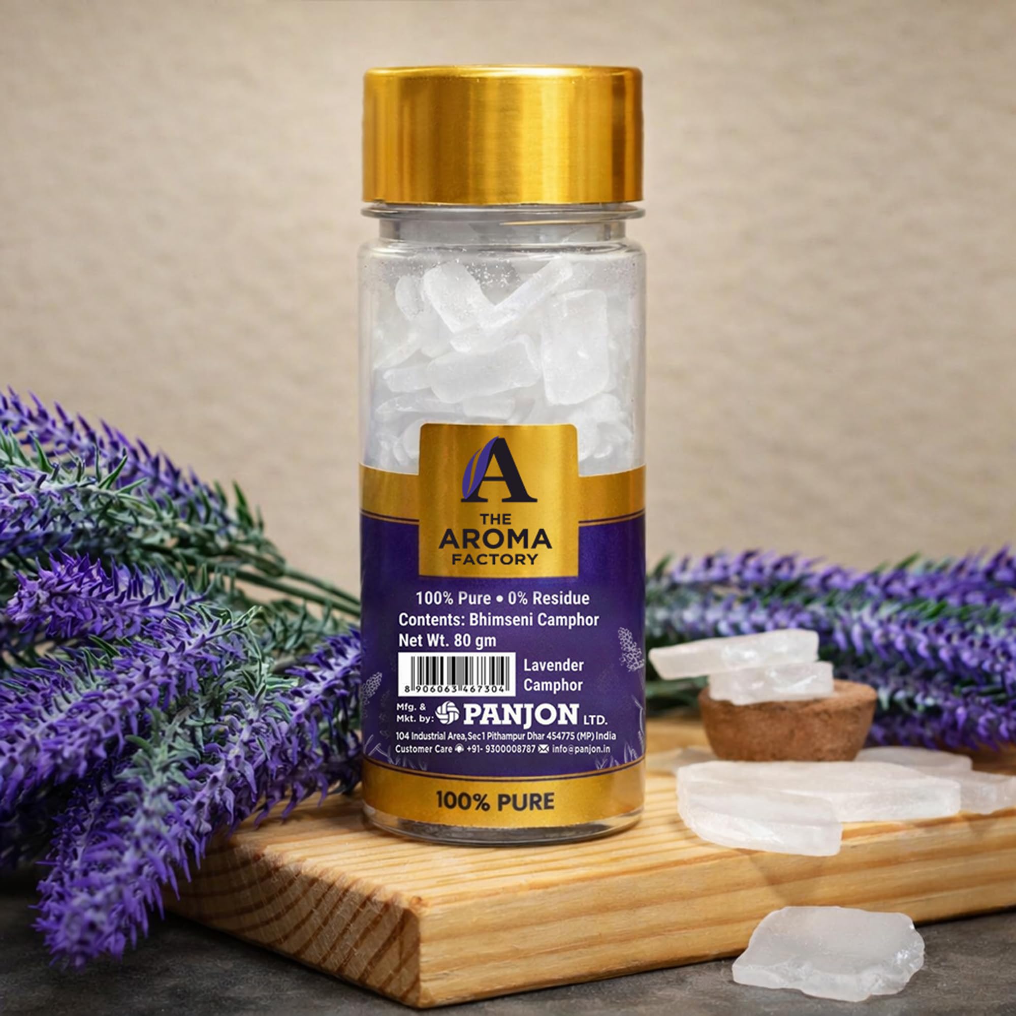 Pure Bhimseni Lavender Camphor - The Aroma Factory -7 Pure Bhimseni Lavender Camphor - The Aroma Factory -7