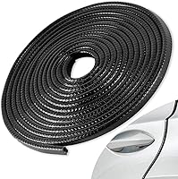 Vista 11 de SINGARO Protector de borde de puerta de automóvil de 33 pies (10M) sin pegamento, tira protectora de entrada de puerta de coche, protector de borde