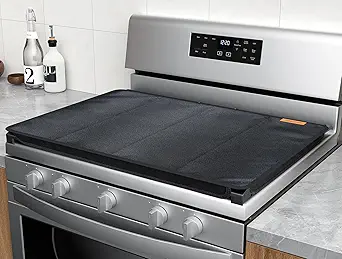Fireproof Gas Stove Top Cover - Heat-Resistant, Foldable, 30 x 21 Inch