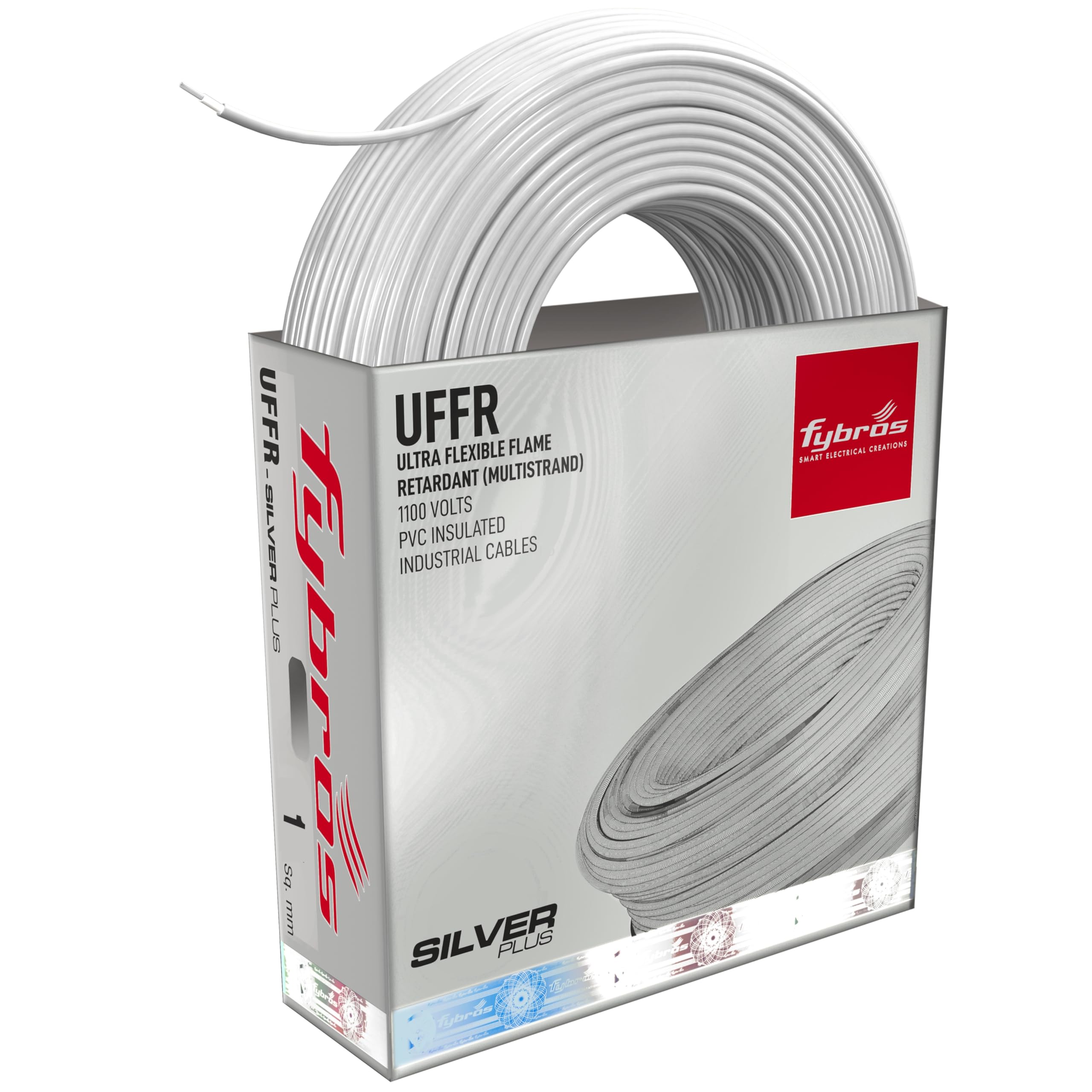 Fybros Ultra Flexible Red PVC Wire - 90m -8 Fybros Ultra Flexible Red PVC Wire - 90m -8